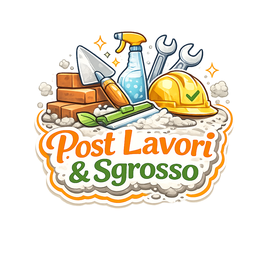 Pulizie straordinarie post lavori e sgrosso logo